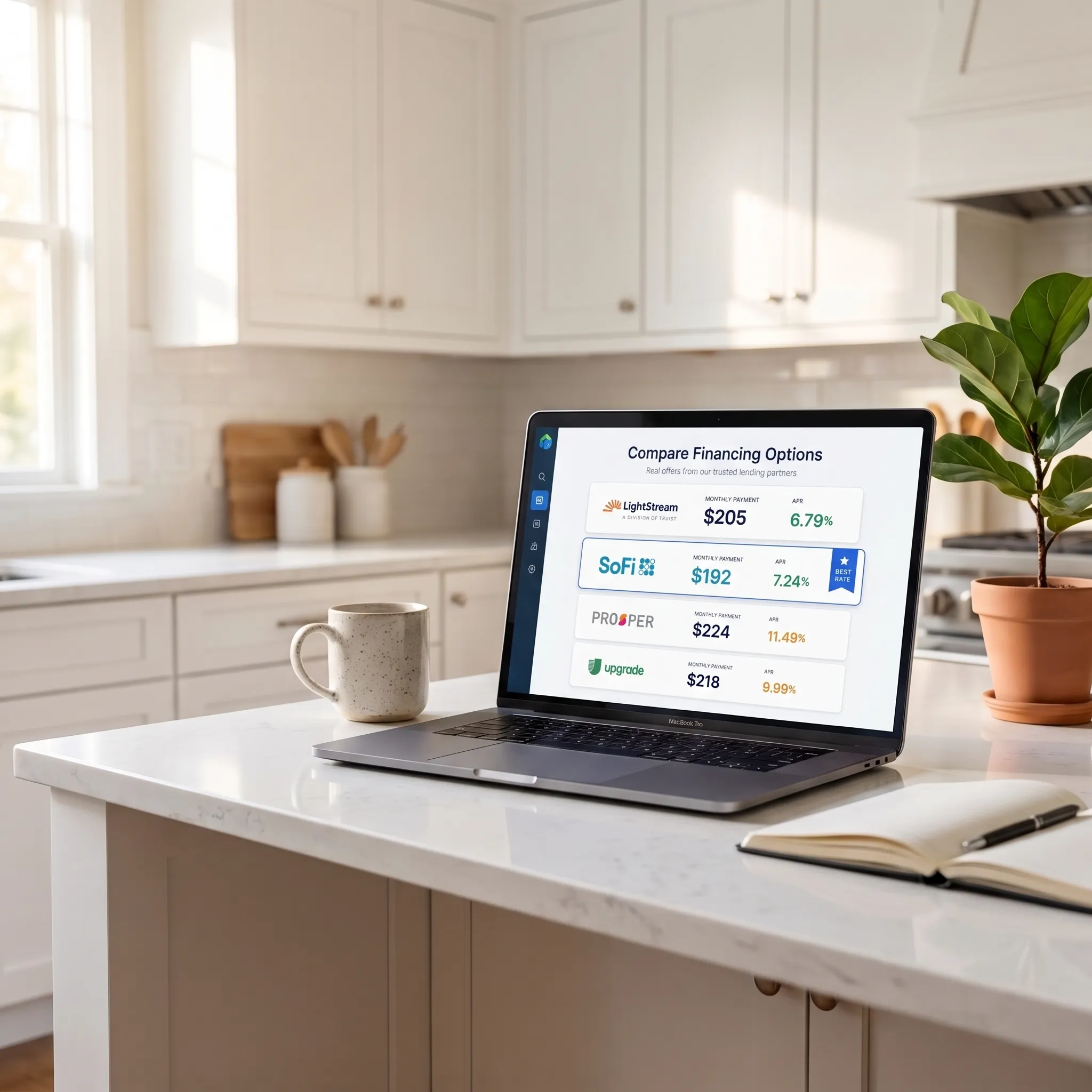 compare personal loan financing options