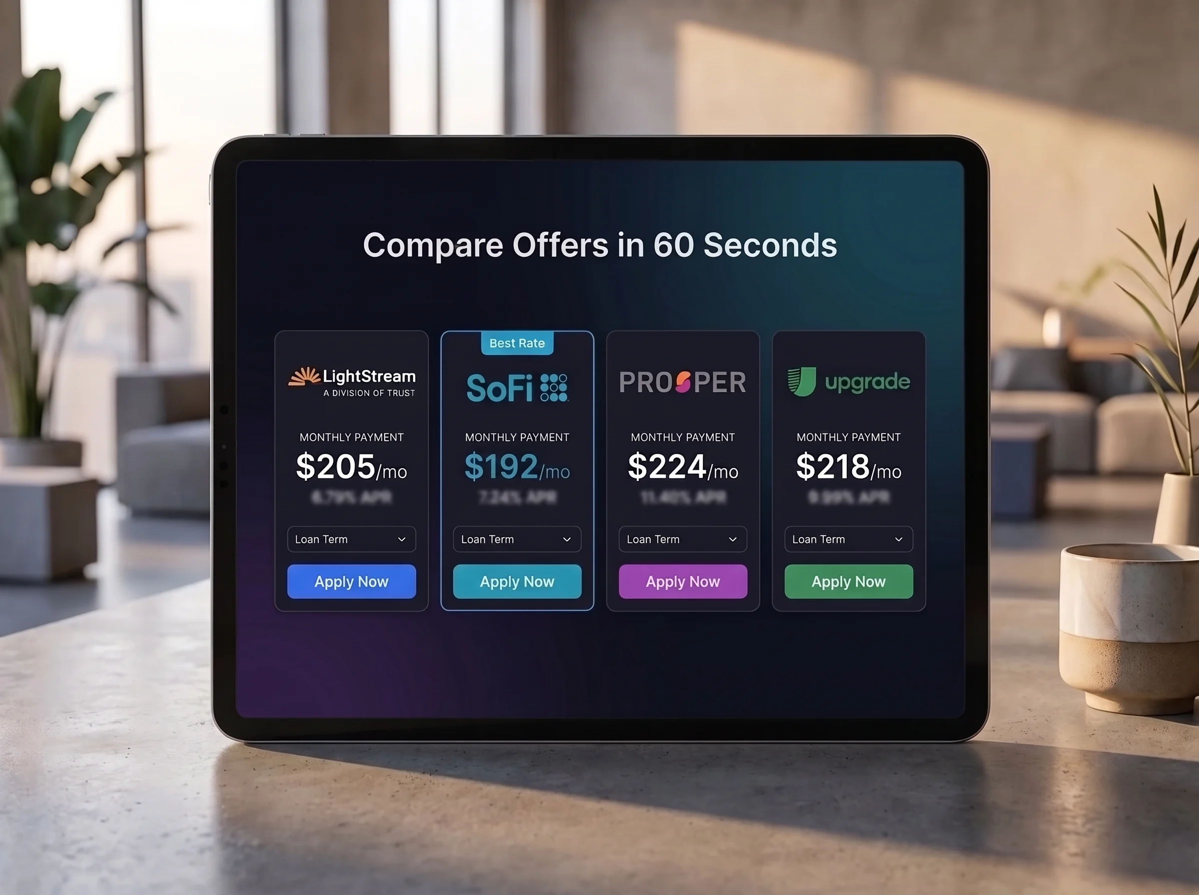 compare home financing offers